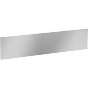 Miele 18 Inch Wide Toe Kick Panel for MasterCool Appliances Stainless Steel