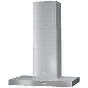 Miele 625 CFM 30 Inch Wide Wall Mounted Range Hood with Touch Controls Clean Touch Steel