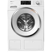 Miele W1 24 Inch Wide 2.26 Cu. Ft. Energy Star Certified Front Loading Washing Machine with 20 Wash Programs and TwinDos White