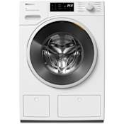 Miele W1 24 Inch Wide 2.26 Cu. Ft. Energy Star Certified Front Loading Washing Machine Direct Sensor Controls Lotus White