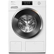Miele W1 24 Inch Wide 2.26 Cu. Ft. Energy Star Certified Front Loading Washing Machine with M Touch Controls Lotus White