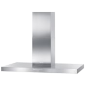 Miele 625 CFM 48 Inch Wide Island Range Hood with LED Lighting and Backlit Controls Stainless Steel