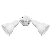 Millennium Lighting Twin Head 16" Wide Adjustable Flood Light Matte White
