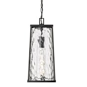 Millennium Lighting Dutton 8" Wide Outdoor Mini Pendant Powder Coated Black