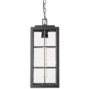 Millennium Lighting Jaxson 8" Wide Outdoor Mini Pendant Powder Coated Black