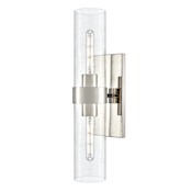 Millennium Lighting Jamison 2 Light 23" Tall Wall Sconce Polished Nickel