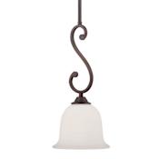 Millennium Lighting Courtney Lakes 1 Light Mini Pendant Rubbed Bronze