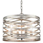 Millennium Lighting Annata 4 Light 16" Wide Cage Pendant Antique Nickel