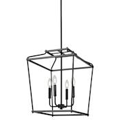 Millennium Lighting Nellita 4 Light 16" Wide Pendant Matte Black