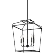 Millennium Lighting Nellita 5 Light 18" Wide Pendant Matte Black