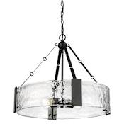 Millennium Lighting Rezi 4 Light 25" Wide Pendant Matte Black