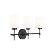 Millennium Lighting Keylee 3 Light 22" Wide Vanity Light Matte Black