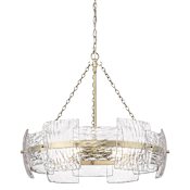 Millennium Lighting Sinclara 4 Light 25" Wide Pendant Vintage Brass