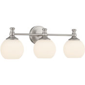Millennium Lighting Orlisse 3 Light 24" Wide Vanity Light Brushed Nickel