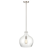 Millennium Lighting 13" Wide Pendant Brushed Nickel