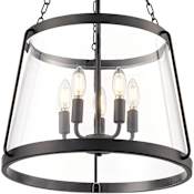 Millennium Lighting Adabella 5 Light 18" Wide Multi Light Pendant Matte Black