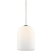 Millennium Lighting Laphia 8" Wide Mini Pendant Brushed Nickel