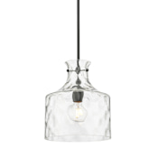 Millennium Lighting Santorini 11" Wide Pendant Matte Black