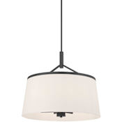 Millennium Lighting Montrine 6 Light 24" Wide Pendant Matte Black
