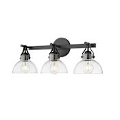 Millennium Lighting 3 Light 23" Wide Vanity Light Matte Black