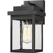 Millennium Lighting Belle Chasse 8" Tall Outdoor Wall Sconce Powder Coat Black