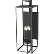 Millennium Lighting Lamont 4 Light 34" Tall Outdoor Wall Sconce Textured Black