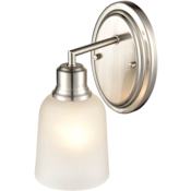Millennium Lighting Amberle 10" Tall Wall Sconce Brushed Nickel