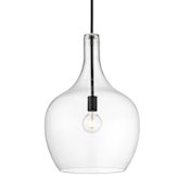 Millennium Lighting Lamara 15" Wide Pendant Matte Black