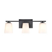 Millennium Lighting 3 Light 21" Wide Bathroom Vanity Light Matte Black