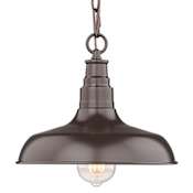 Millennium Lighting 11" Wide Outdoor Pendant Powder Coat Bronze