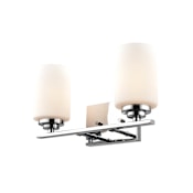 Millennium Lighting Durham 2 Light 14" Wide Bathroom Vanity Light Chrome
