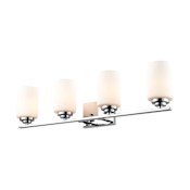 Millennium Lighting Durham 4 Light 31" Wide Bathroom Vanity Light Chrome