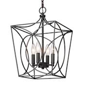 Millennium Lighting Tracy 4 Light 12" Wide Taper Candle Style Chandelier Matte Black
