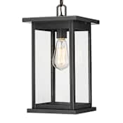 Millennium Lighting Bowton 9" Wide Mini Pendant Powder Coat Black