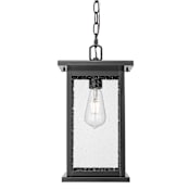 Millennium Lighting Bowton 9" Wide Outdoor Mini Pendant Powder Coated Black