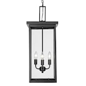 Millennium Lighting Barkeley 4 Light 11" Wide Outdoor Pendant Powder Coat Black