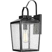 Millennium Lighting Devens 16" Tall Outdoor Wall Sconce Powder Coat Black