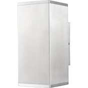 Millennium Lighting Vegas 11" Tall Outdoor Wall Sconce with Frosted Glass Shades - ADA Compliant Aluminum