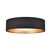 Millennium Lighting Rosata 16" Wide Flush Mount Drum Ceiling Fixture Burnished Gold