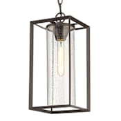 Millennium Lighting Wheatland 8" Wide Mini Pendant Powder Coat Bronze