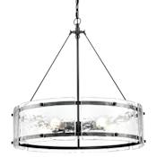 Millennium Lighting Bennetti 5 Light 25" Wide Chandelier Matte Black