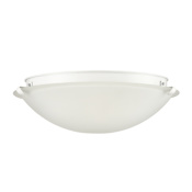 Millennium Lighting 3 Light 16" Wide Flush Mount Ceiling Fixture Matte White