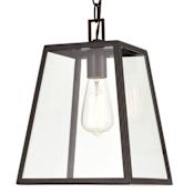 Millennium Lighting Grant 9" Wide Outdoor Pendant Powder Coat Bronze