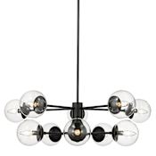 Millennium Lighting Avell 10 Light 36" Wide Chandelier Matte Black