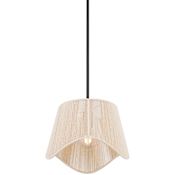 Millennium Lighting Tulara 13" Wide Abstract Pendant Matte Black