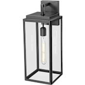 Millennium Lighting Alpharetta 20" Tall Outdoor Wall Sconce Powder Coated Black