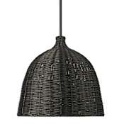 Millennium Lighting Elise 16" Wide Pendant Matte Black