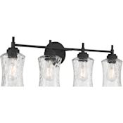 Millennium Lighting Clarvyn 4 Light 29" Wide Vanity Light Matte Black