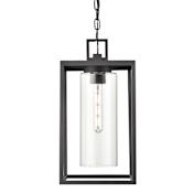 Millennium Lighting Ellway 9" Wide Outdoor Mini Pendant Textured Black