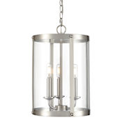 Millennium Lighting Aydenn 3 Light 12" Wide Pendant Brushed Nickel